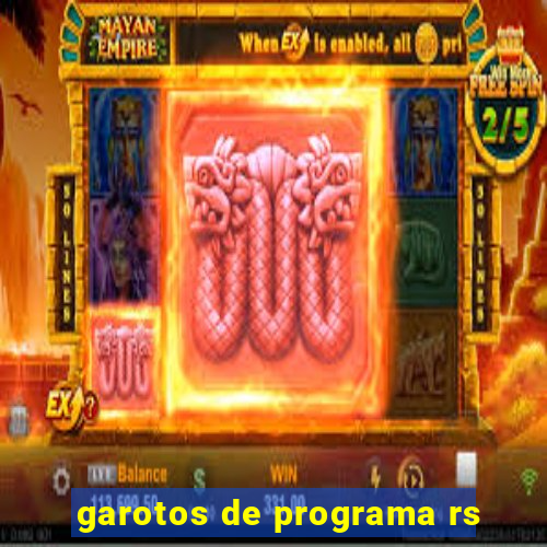 garotos de programa rs